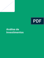 Análise de Investimentos