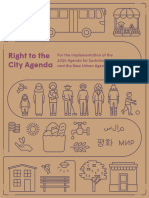 Right To The City - Agenda 2018 - ONU Habitat