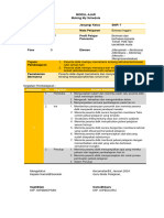 MODUL AJAR Pertemuan 3 My Schedule, Making Schedule