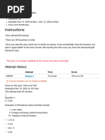 HKUST Canvas - Quiz 3 - FINA1303 (L1) - Introduction To Financial Markets and Institutions