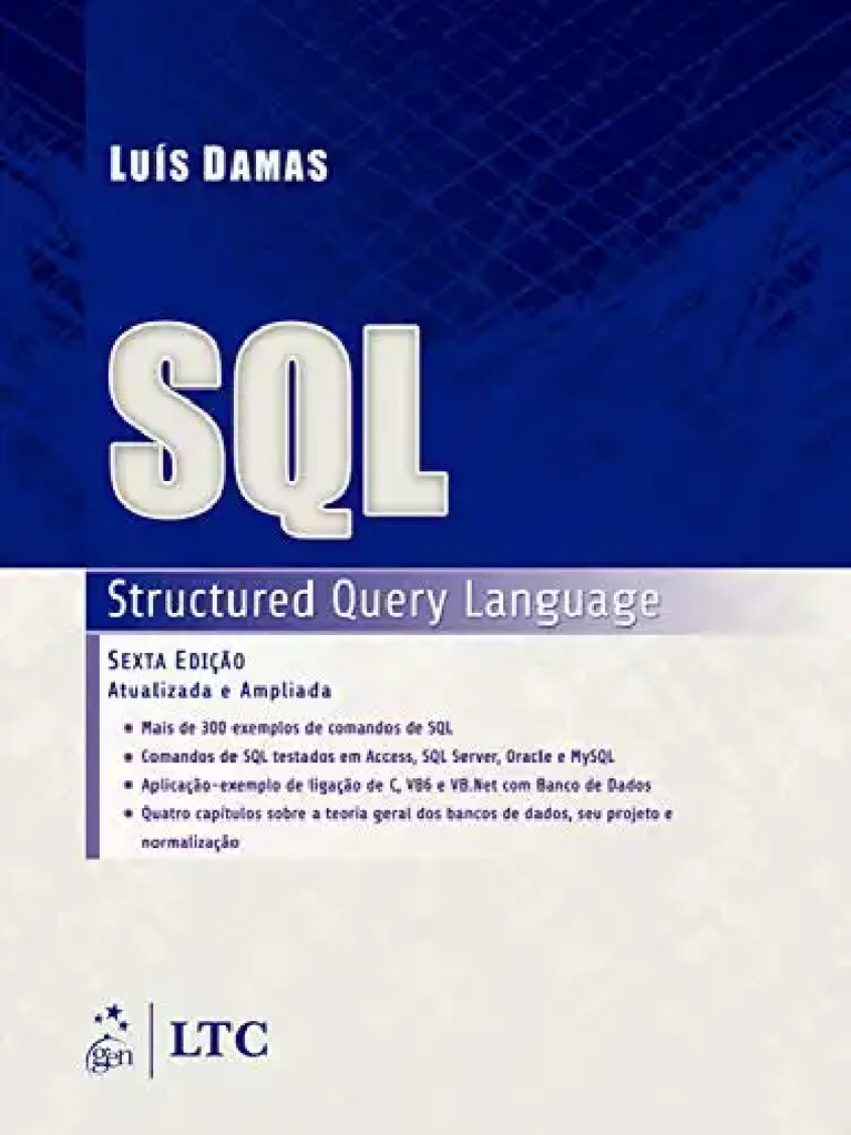 SQL Structured Query Language Luis Damas | PDF | Arte | Computadores