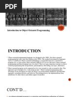 OOP - Chapter 1