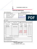 Accurate Sheet Order - no.SIN CG 2022-03-001