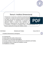 Tema 6. Analisis Dimensional y Semejanza
