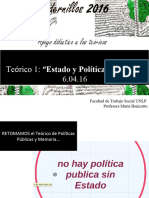 Teorico Nro 2 Estado y Politicas Publicas