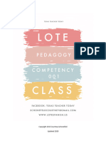LOTE Pedagogy Competency 001 Class August 8 J 2020