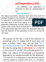 Functional Dependency (FD)