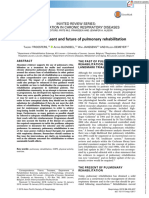 The Past Present and Future of Pulmonary Rehabilitation