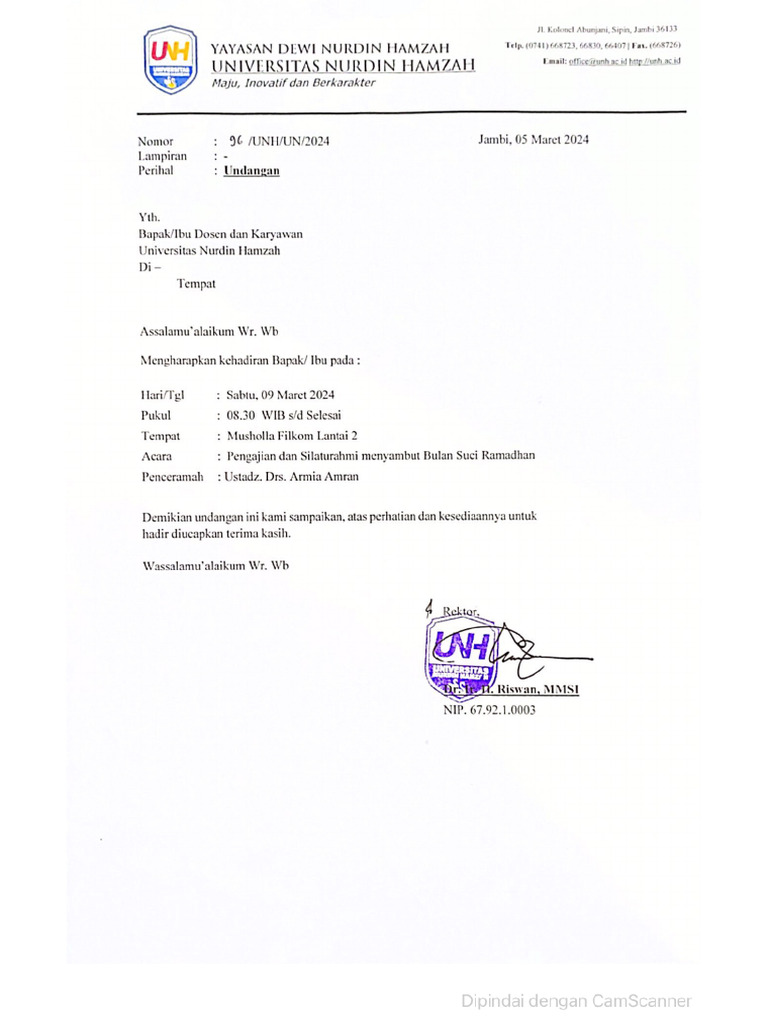 Undangan Pengajian (1) | PDF