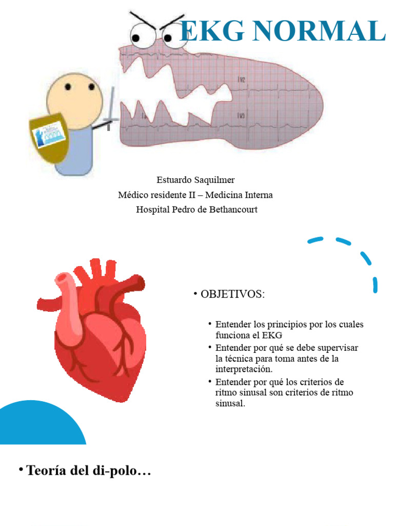Ekg normal pdf electrocardiografia medicina interna