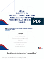 Aula 04 e 05 - Direitos Da Personalidade e Integridade Moral - Rev