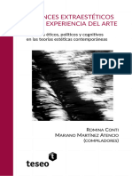 Conti y Martinez - Alcances Extraestéticos de La Experiencia Del Arte (2021)