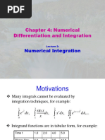 MAFE208IU-L10 - Numerical Integration