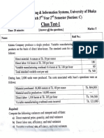 Cost Accounting Problem Solve