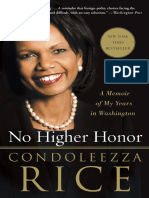 No Higher Honor by Condoleezza Rice - Excerpt