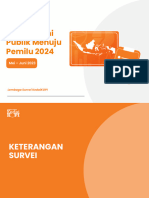 Survei Opini Publik Menuju Pemilu 2024 Mei Juni - Seri 1