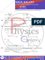 BARC Assingment Statistical Mechanics