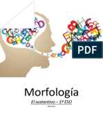 Morfología 1º ESO - El Sustantivo - Refuerzo