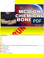 MCQ On Chemical Bonding