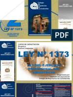 2 Ley 1373 Del Ejercicio Profesional Del Arquitecto