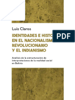 Identidades e Historias en El Nacionalis