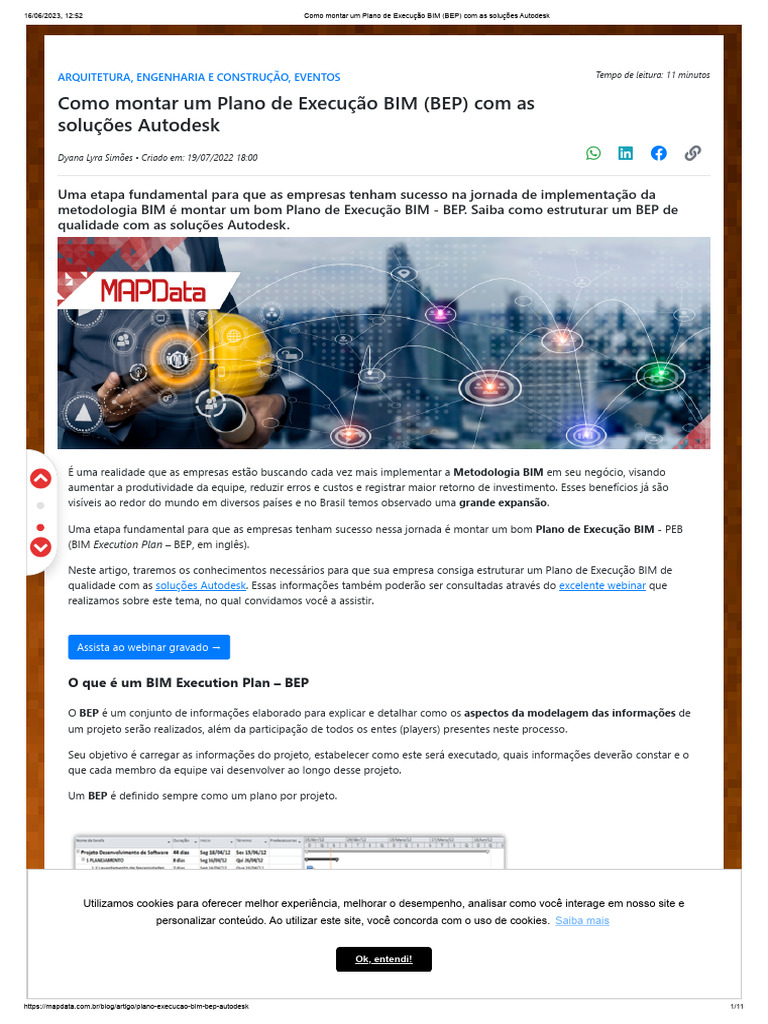 Como Montar Um Plano de Execução BIM (BEP) Com As Soluções Autodesk ...