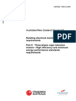 1359.5-2004 Rotating Electrical Machines General Requirements (Part 5 Three Phase Cage Induction Motors)