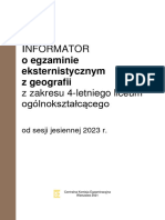 Informator EELO2023 Geografia