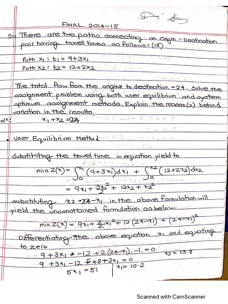 Solution - Trip Generation To Modal Split | PDF