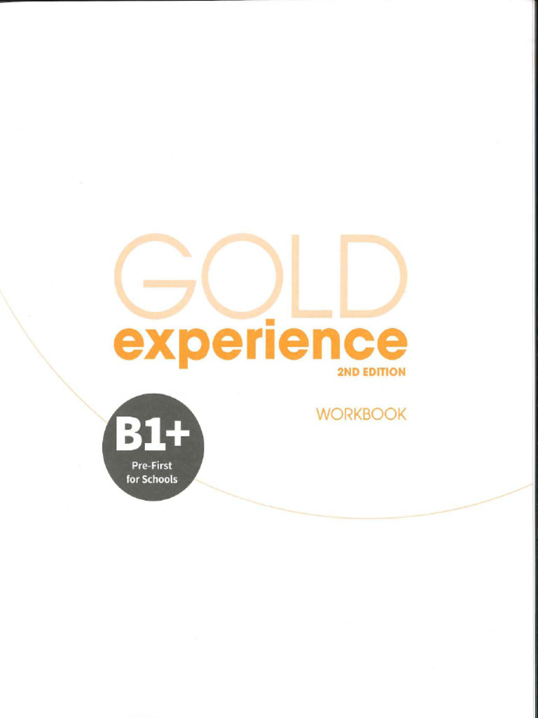 Gold Experience B1 Plus Wb Pdf