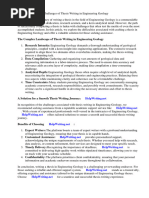 Thesis Topics in Engineering Geology