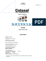 Catosal B-12 - Ficha Técnica