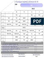 AGOSTO 2023 - ENERO 2024 Turno Matutino: Salón: I2