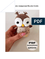 Coruja Chaveiro Amigurumi Receita Gratis PDF