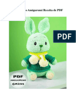 Bonito Coelho Amigurumi Receita de PDF Gratis