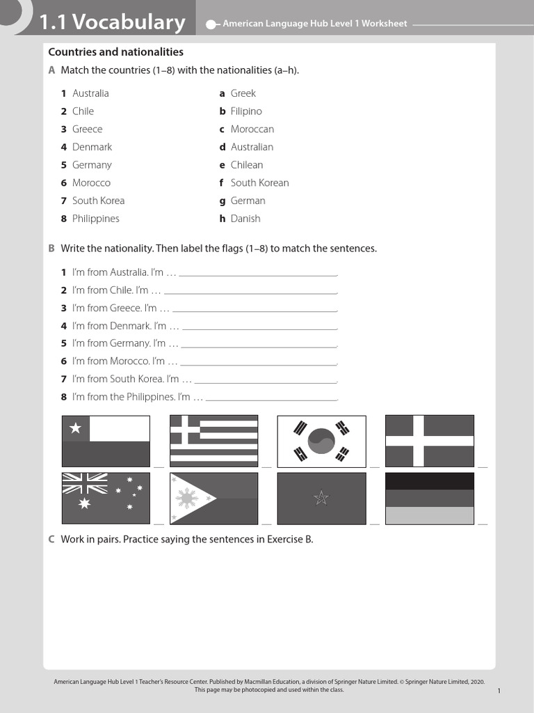 ALH Level1 Teacher'SBook Worksheets | PDF | Adverb | English Language