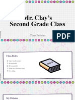 Mr. Clay's Second Grade Class