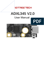 Bigtreetech Adxl345 v2.0 User Manual - 20231205