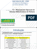 Aula 6 Planejamento Da Operacao de Sistemas Hidrotermico de Potencia 22032023