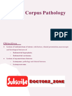 Uterine Corpus Pathology