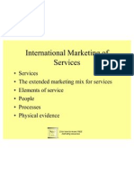International Marketing of Services 13