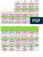 Horarios Trinidad 2023 Organizados Ncob