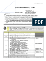 Learning Guide Electromagnetic Waves S H