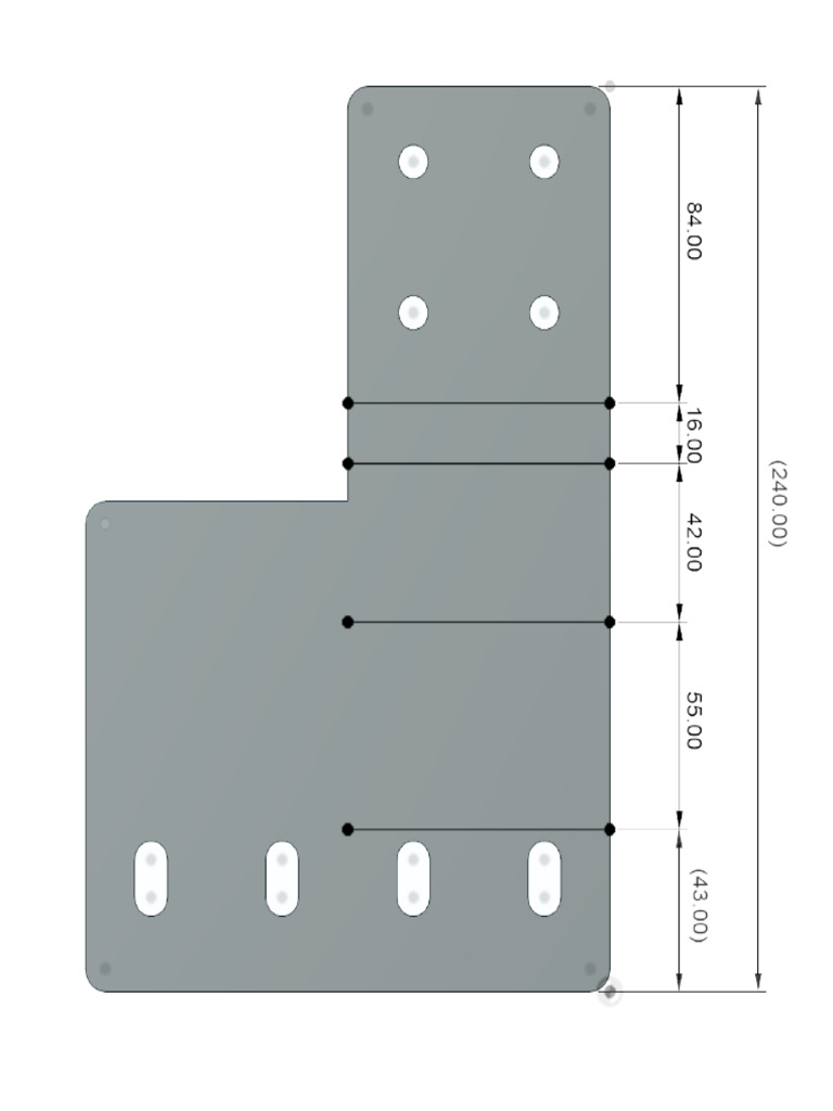 BaseRack - Rear - LeftV7 - Short - 160mm v6 | PDF