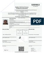 Certificado Edenilson