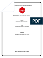 Clasificación de Las Artes y Simbologías