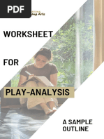 1worksheet Play-Analysis