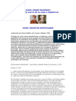 HUME Carta Sobre Rousseau