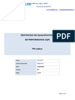 PR151.0-43.01procédure de Qualification Du PH-mètre