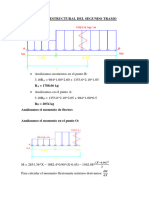 Análisis Estructural Del Segundo Tramo